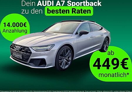 Audi A7 Sportback 2xS-Line Pano Matrix HuD Kamera ACC