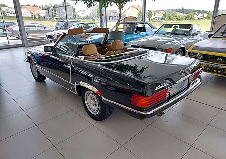 Mercedes-Benz SL 450 Schwarz Braun