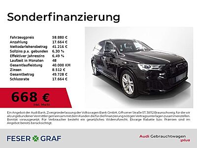Audi Q7 55 TFSI e S Line AHK,B&O,HUD,Luft/air,Kameras