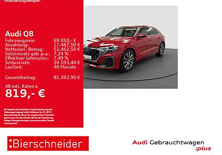 Audi Q8 50 TDI qu S-Line AHK MATRIX PANO HuD 360