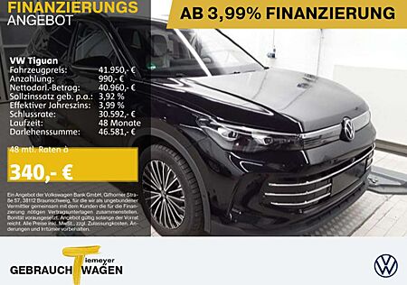 VW Tiguan Volkswagen 2.0 TDI DSG ELEGANCE STDHZ PANO LM19 AHK