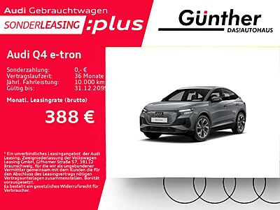 Audi Q4 e-tron Q4 35 e-tron Sportback+EL.HECKKLAPPE+KOMFORTSCHL