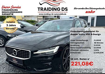 Volvo V60 --R Design--/ LEDER / AHK / MEMORY /20 ZOLL