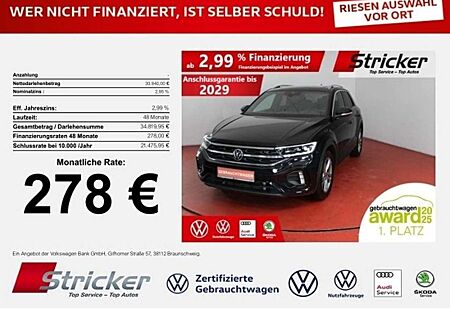 VW T-Roc Volkswagen R-Line 1.5TSI DSG 278,-ohne Anzahlung Pano Beats