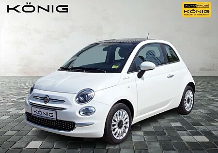 Fiat 500 1.0 Hybrid DOLCEVITA Klima Carplay Glasdach