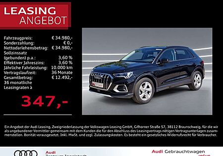 Audi Q3 35 TFSI LED ACC NAVI Kamera Keyless advanced