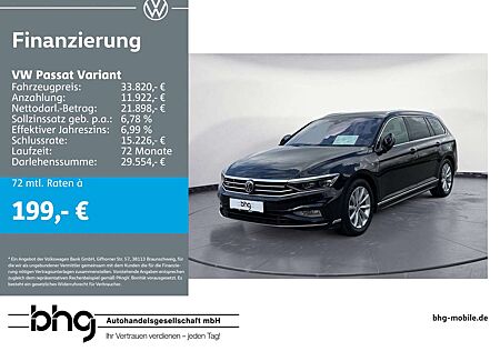VW Passat Variant Volkswagen 2.0 TSI Elegance DSG IQ.Light AHK