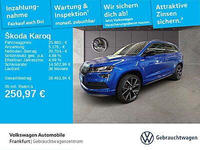 Skoda Karoq 1.5 TSI Sportline Navi FrontAssist LED