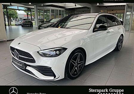 Mercedes-Benz C 300 dT AMG Standh*Pano*AHK*Distr*360*Memo*Keyl