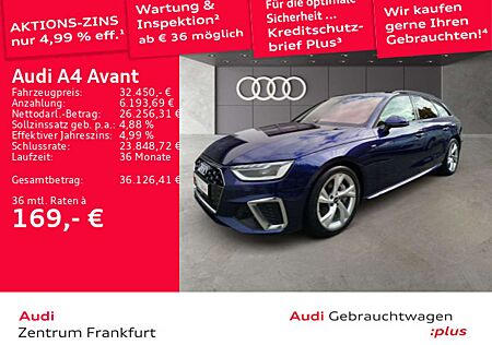 Audi A4 40 TFSI S tronic S line MatrixLED ACC H