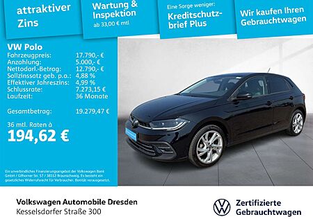 VW Polo Volkswagen 1.0 TSI Style LED DAB Sitzhzg.