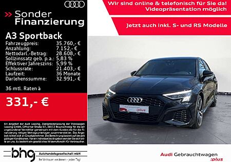 Audi A3 35 TFSI S-line LED/Navi/ACC/Kamera/
