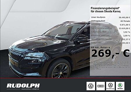 Skoda Karoq 2.0 TSI Sportline 4x4 DSG LED Navi BT SHZ Fernlich