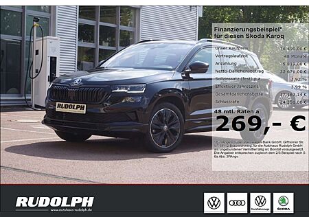 Skoda Karoq 2.0 TSI Sportline 4x4 DSG LED Navi BT SHZ Fernlich