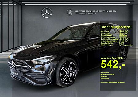 Mercedes-Benz C 300 de T AMG -Pano-AHK-Burmester-Distronic