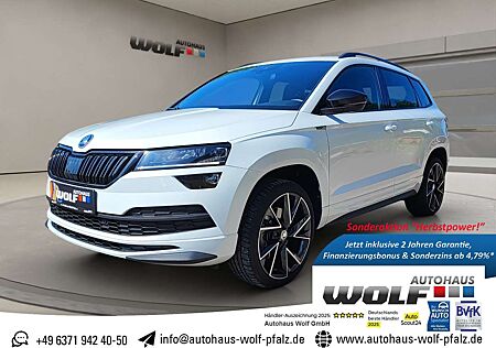 Skoda Karoq gebraucht kaufen Skoda Karoq 1.5 TSI Sportline Blind Spot~Light Assist~KESSY~VZ