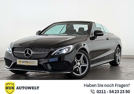 Mercedes-Benz C 200 AMG Line Cabrio LED+BLUETOOTH+AHK+SHZ+RFK+