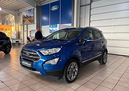 Ford EcoSport 1.0 EcoBoost Titanium AHK, ALU, WiPa, eGSD, NAVI
