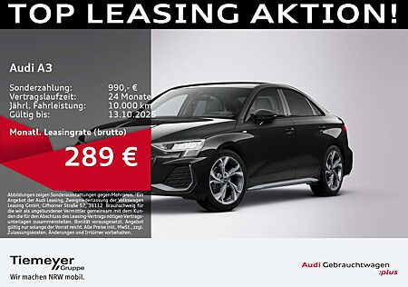 Audi A3 Limo 35 TFSI S LINE LM18 SPORTS HuD AHK SONOS