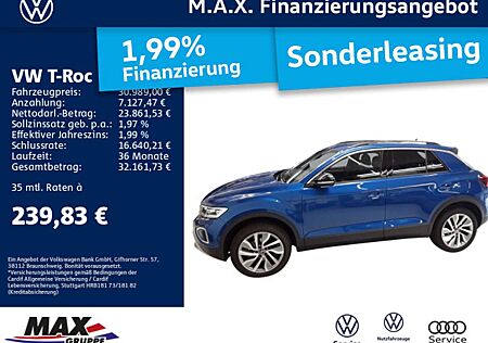 VW T-Roc Volkswagen 1.5 TSI DSG MOVE MATRIX LED+KAMERA+ACC+STH