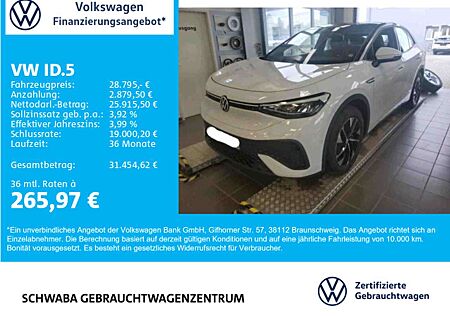 VW ID.5 Volkswagen Pro Performance *LED*ACC*AHK*R-KAM*8-fach*