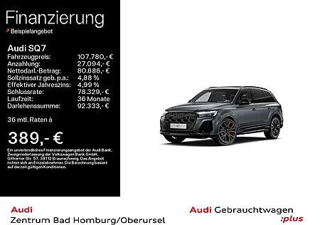 Audi SQ7 SUV TFSI quattro*Navi*Matrix*Alu*AHK*HUD*B&O