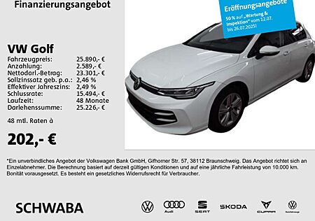 VW Golf Volkswagen VIII Life 1.5 eTSI DSG LED*VIRTUAL*ACC*16"
