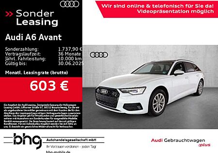 Audi A6 45 TFSI Leder AHK Matrix HUD Pano Keyle