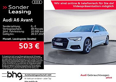 Audi A6 45 TFSI Leder AHK Matrix HUD Pano Keyle