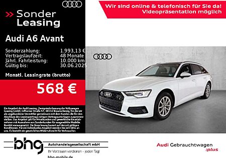 Audi A6 45 TFSI Leder AHK Matrix HUD Pano Keyle