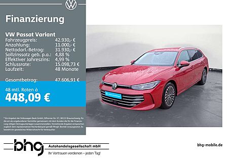 VW Passat Variant Volkswagen 1.5 e-Hybrid OPF DSG Elegance