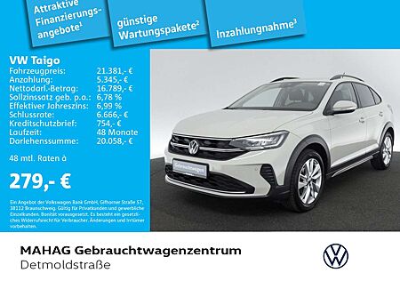VW Taigo Volkswagen 1.0 TSI LIFE Navi LED Kamera LaneAssist Al