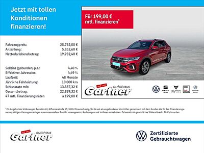 Volkswagen T-Roc R-LINE 1.5 TSI DSG PANO NAVI REAR VIEW AHK ACC KL