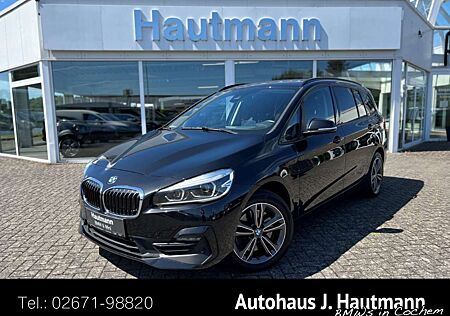 BMW 218 d Gran Tourer SPORT LINE *1.HAND*AHK*NAVI+*HUP*