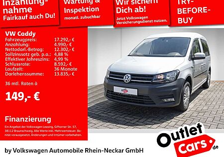 VW Caddy Volkswagen 2.0 TDI BMT Trendline Klima PDC ACC uvm