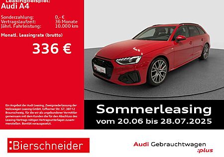 Audi A4 Av 40 TFSI qu S-Line Black 19 AHK PANO MATRIX