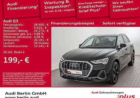 Audi Q3 S line 40 TDI qu. S tr. PDC 360°K MATRIX NAVI