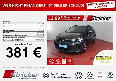 VW ID.4 Volkswagen GTX 381,-ohne Anzahlung Navi ACC Kamera