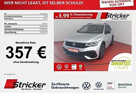 VW Tiguan Volkswagen R Black Style 2.0TSI 357,-ohne Anzahlung AHK Pano