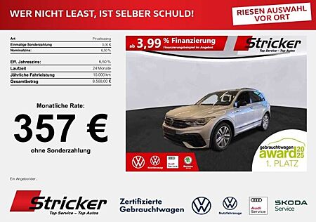 VW Tiguan Volkswagen R Black Style 2.0TSI 357,-ohne Anzahlung AHK Pano