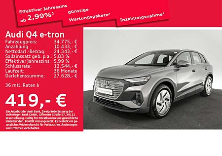 Audi Q4 e-tron 40 Wärmepumpe/Matrix/Virtual+/Navi+/Ka