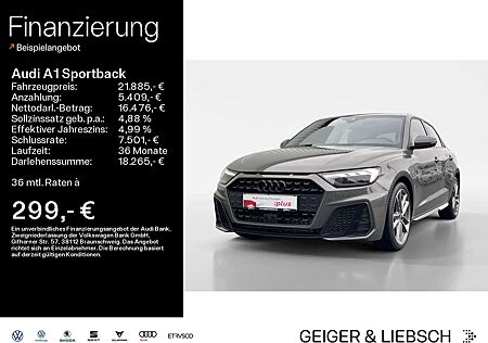 Audi A1 S line 40 TFSI LED+Navi+B&O