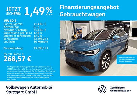 VW ID.5 Volkswagen Pro Navi AHK Standheizung Kamera
