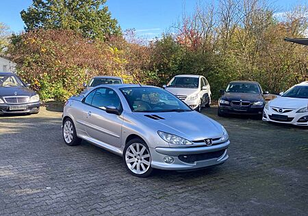 Peugeot 206 CC Quiksilver Klima neu-TÜV 8-Fachbereifung 17"