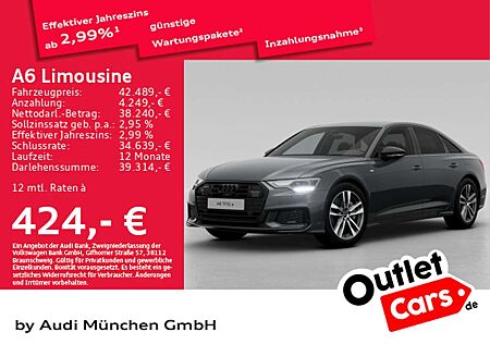 Audi A6 50 TFSI e qu. S line B&O/Virtual/GR