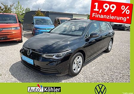 VW Golf Variant Volkswagen Life TSi LED-Matrix. /Panorama-Schiebedach