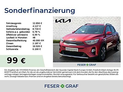 Kia Stonic 1.0T 120 VISION 8-fach-bereift Alu-17`