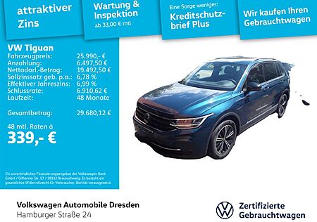 VW Tiguan Volkswagen Active 2.0 TDI LED AHK HUD AREA TRAVEL