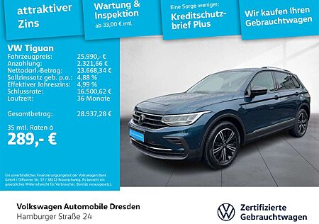VW Tiguan Volkswagen Active 2.0 TDI LED AHK HUD AREA STANDHZG