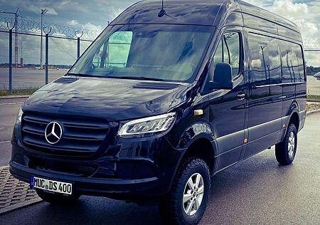 Mercedes-Benz Sprinter 319CDI 4x4 Automatik, schwarz TOP-Zustand